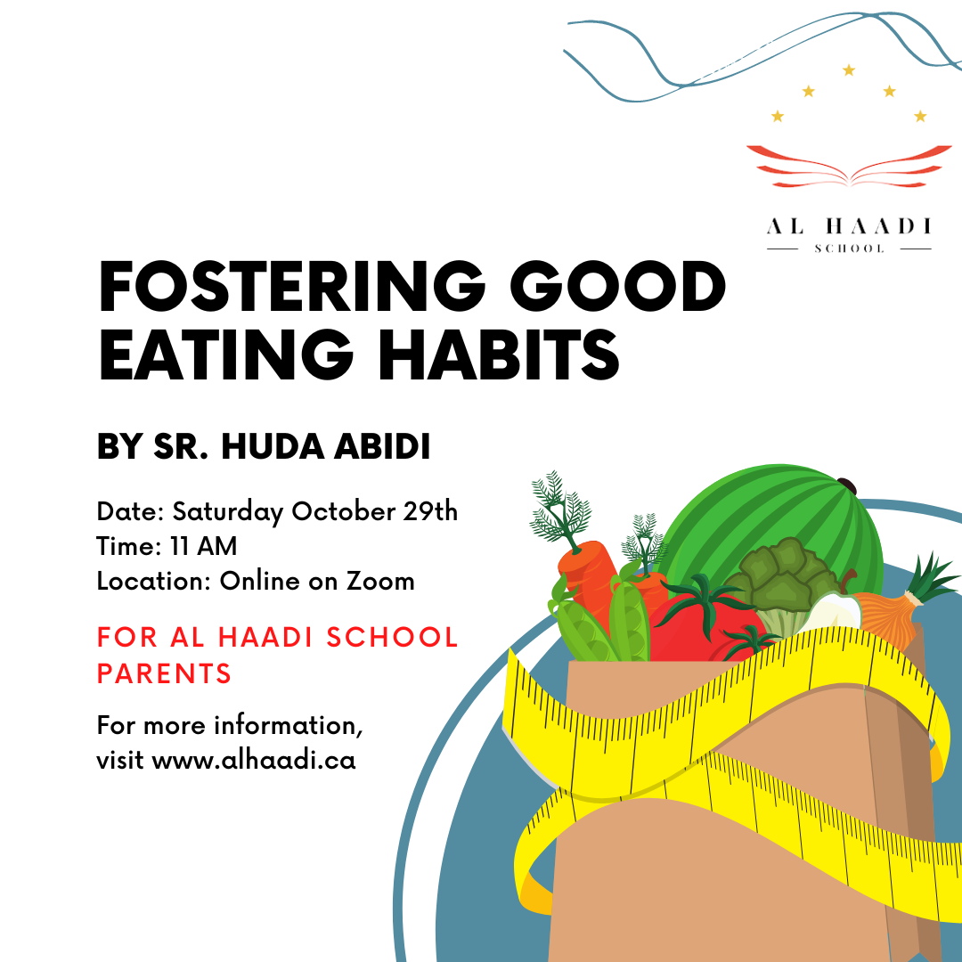 Webinar: Fostering Good Eating Habits