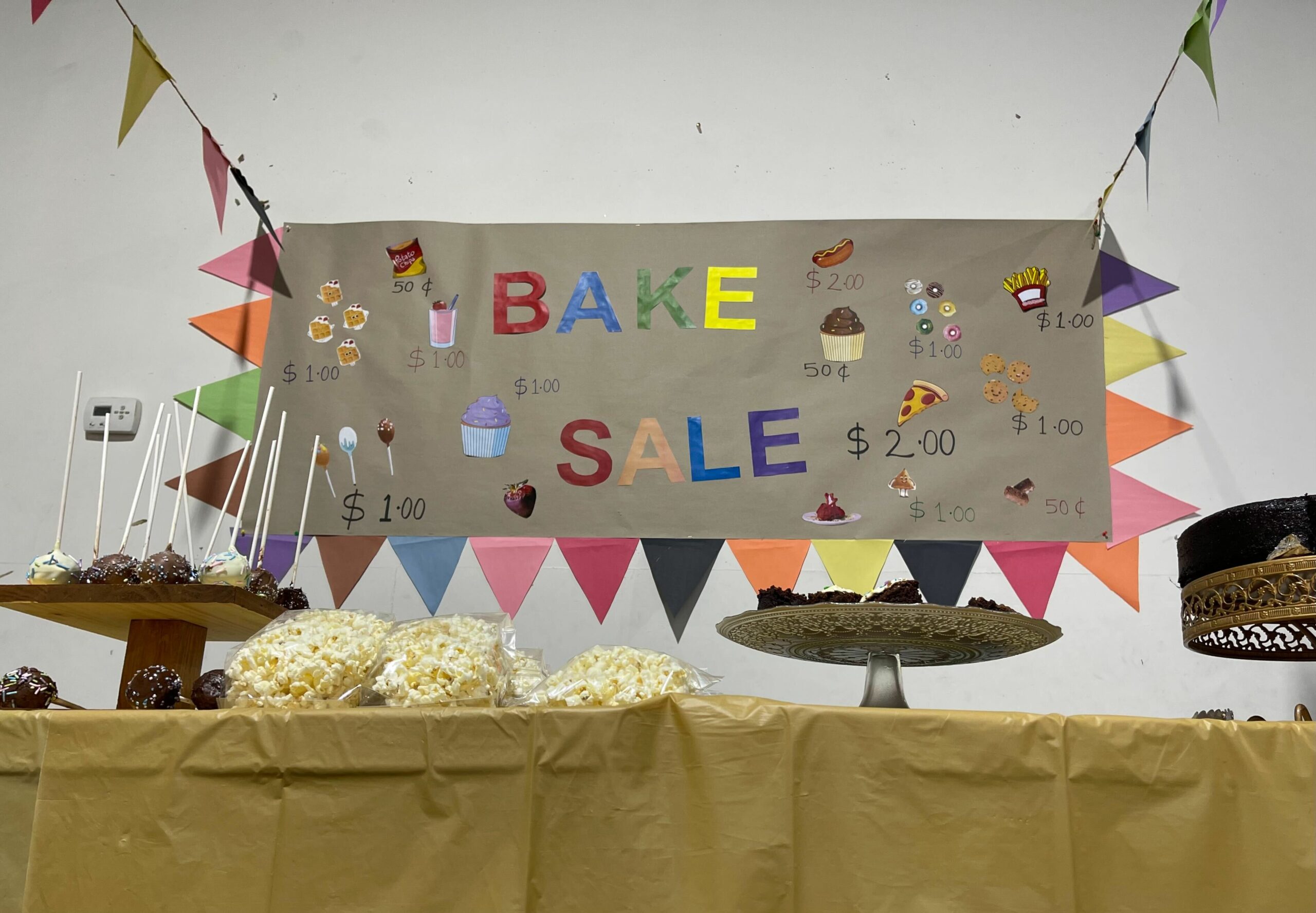 First Bake Sale – November 2022