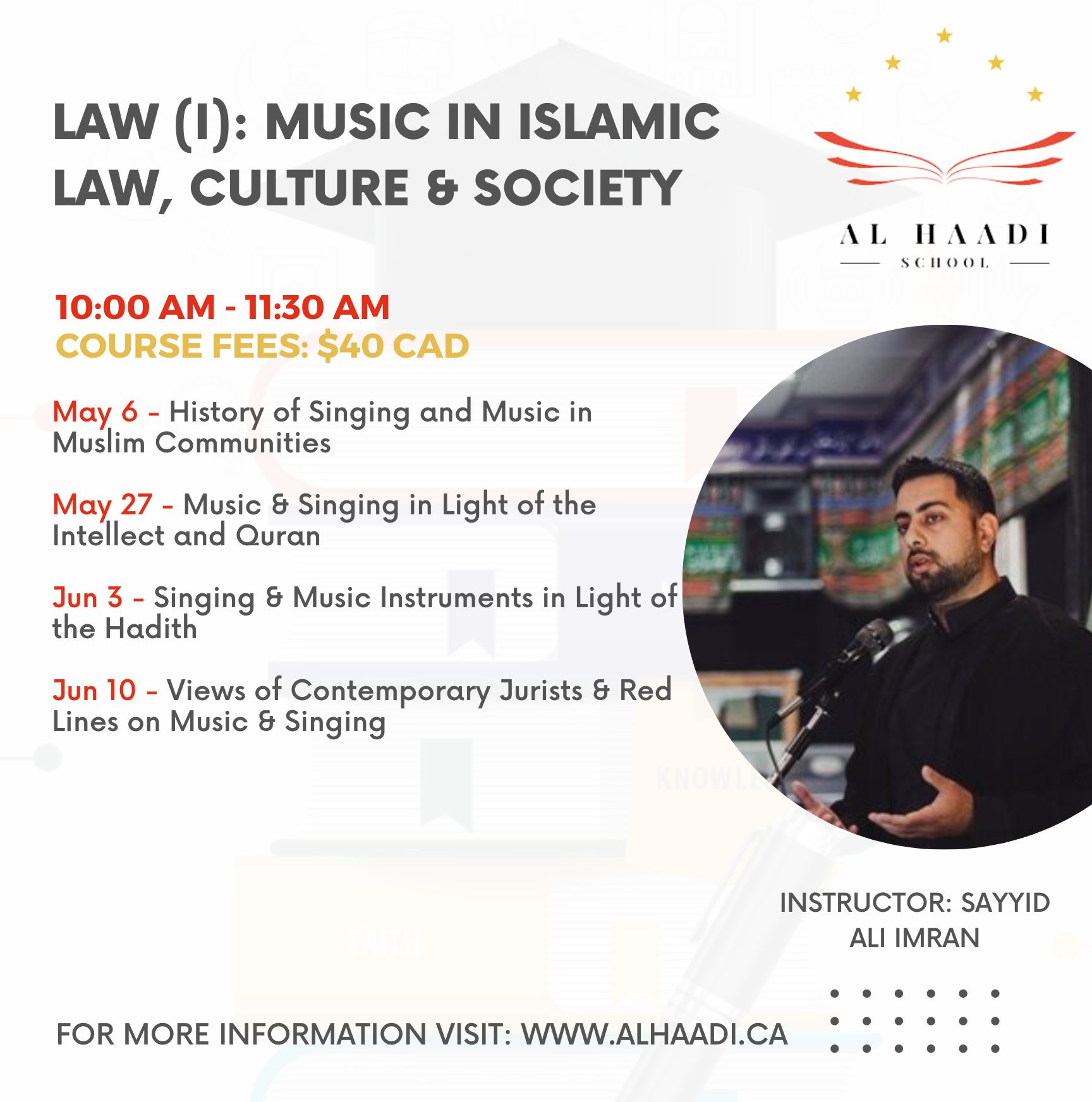 LAW (I): Music in Islamic Law, Culture and Society