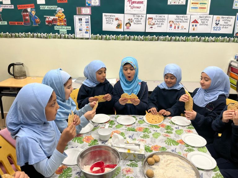 Grade 1 Students Explore Learning Through Making Roti